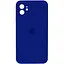 Чехол Epik Silicone Case Square Full Camera Protective AA для Apple iPhone 11, 6.1 Синий/Deep navy - миниатюра 1