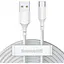 Кабель Baseus Simple Wisdom Data Cable Kit USB to Type-C 5A 2PCS / Set 1.5 м Белый - миниатюра 1
