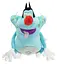 М'яка іграшка 38 см Кіт на ім'я Оггі мультфільм Оггі і таргани Oggy et les Cafards cartoon ОС - мініатюра 1