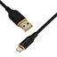 Кабель Proove Jelly Silicone USB to Lightning 2.4A (1m) black - мініатюра 3