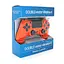 Беспроводной геймпад Brazzers DualShock 4 для PS4 оранжево-синий - миниатюра 5