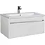 Тумба Мойдодир Prime 80-А з умивальником Cosmo 80 підвісна Білий - мініатюра 1