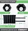 Фитнес утяжелители для ног и рук наборные жилет 0.5-5 кг (пара) EasyFit fit0024815 - миниатюра 2