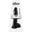 Фаллоимитатор King Cock With Balls 10" 27 см черный - миниатюра 1