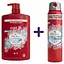 Набір Old Spice: гель для душу Cold Spice 3 в 1, 1 л + аерозольний дезодорант Cold Spice 150 мл - мініатюра 1