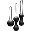 Вагінальні кульки Je Joue Ami 3 шт (чорний) - мініатюра 1
