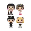 Набір фігурок Funko Pop Queen 4-Pack Queen Квін Набір 4 персонажа Квін 10 см Q 4PQ 4P - мініатюра 2