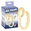 Ерекційне кільце з анальним хвостиком Mr.Hook Cockring Orion 502618 87342 - мініатюра 1