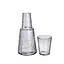 Кувшин 800 мл со стаканом 1 шт по 250 мл Прозрачный Yiwu HP-19-TH-1 - миниатюра 2