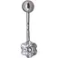 Серебряная серьга для пирсинга пупка Umax. 7016U - миниатюра 1