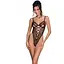 Еротичний боді з малюнком Passion LOVELIA Body black L/XL - мініатюра 1
