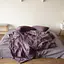 Комплект постельного белья фиолетовый Lupine - двухспальный - миниатюра 1