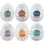 Набор мастурбаторов Tenga Egg Hard Boild Pack 6 шт. белый - миниатюра 1