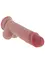 Фалоімітатор Deluxe Dual Density Thick 20 см (тілесний) - мініатюра 9