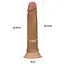 Фалоімітатор LoveToy Nature Cock 18.5 см тілесний - мініатюра 3