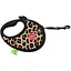 Повідець-рулетка для собак WAUDOG R-leash з контейнером для пакетів, малюнок "Леопард" світловідбивна стрічка M до 20 кг 5 м - мініатюра 5