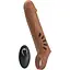 Насадка на пеніс Pretty Love Penis Sleeve 24.3 см (коричневий) - мініатюра 1
