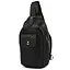 Модный рюкзак слинг на одну шлейку черный TARWA 17х7х33.5 см sum0028454 - миниатюра 1