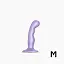 Насадка для страпону Strap-On-Me Dildo Plug P&G Lilas Metallic M - мініатюра 2