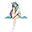 Коллекционная фигурка   FuRyu Noodle Вокалоид Хацунэ Мику Vocaloid Hatsune Miku Rabbit Ear Pajamas 14 см F V HM - миниатюра 1