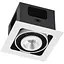 Точковий світильник Skarlat RGL7115-1 1×12W WH+BK 3000K - мініатюра 1