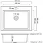 Кухонна мийка Romzha Arta U-490 - мініатюра 3