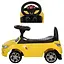 Дитяча каталка-толокар Bambi Racer з музикою та світлом жовта (M 3147B-6) - мініатюра 3