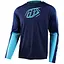 Велоджерси Troy Lee Designs Sprint Jersey Icon M Navy (1106-323929023) - миниатюра 1