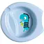 Тарелка Chicco Easy Feeding Plate голубая (16001.20) - миниатюра 1