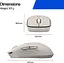 Компьютерная мышь HP 400 Quiet WL/BT maple teh0014028 - миниатюра 2