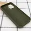 Чехол Silicone Case Full Protective AA для Apple iPhone 14 Plus 6.7 Зеленый/Dark Olive - миниатюра 2