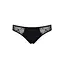 Трусики-сліпи з мереживною сіточкою Dina Thong black - Passion L/XL - мініатюра 5