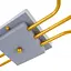 Люстра стельова Brille в зал LED 40W WW+NW+CW GY (BR-01 640C/6) - мініатюра 3
