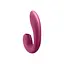 Вакуумний стимулятор клітора з вібрацією Satisfyer Sunray малиновий - мініатюра 4