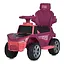 Детская каталка-толокар Bambi Racer 2 в 1 с музыкой и светом, розовая - миниатюра 2