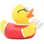 Утка FunnyDucks Писатель (1827) - миниатюра 5