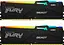 Модуль пам'яті Kingston Fury DDR5 32GB (2x16) 5200MHz Beast RGB (KF552C40BBAK2-32) - мініатюра 1