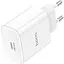 Зарядное устройство Hoco C76A Pro 1Type-C PD/QC 30W PPS White - миниатюра 3