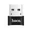 Перехідник Hoco UA6 OTG USB to Type-C Чорний - мініатюра 1