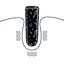 Вибратор для клитора Lovetoy Music Massager Glow In The Dark 8.5 см черный - миниатюра 6