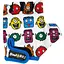 Велорукавиці дитячі Bimbo Bike Kids монстри 6-8 років розмір M (90961/4-IS) - мініатюра 5