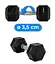 Гантель шестигранная Thunder 10 кг (HEXAGONAL-DUMBBELLS-10KG) - миниатюра 5