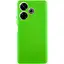 Чохол Getman TPU Liquid Silk Full Camera для Xiaomi Redmi 13 4G/Poco M6 4G Салатовий/Neon Green - мініатюра 1