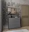 Комод Doros Дейл Графит 4Ш 90х41х85 (41516236) - миниатюра 3