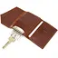 Ключница кожаная GRANDE PELLE 7х10х1.5 см acs0018666 - миниатюра 4