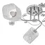 Люстра стельова Brille в спальню E27 60W CH (LK-588C/3) - мініатюра 3