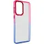Чехол TPU+PC Fresh sip series для Motorola Moto E13 Синий / Розовый - миниатюра 1