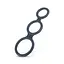 Эрекционное кольцо Boners Triple Cock Ring 18 см серый - миниатюра 3
