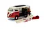 Конструктор Airfix мікроавтобус VW Camper Bully Volkswagen Quickbuild Red J6017 - мініатюра 2