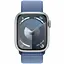 Смарт-годинник Apple Watch Series 9 GPS 41mm Silver Aluminum Case with Winter Blue Sport Loop (MR923) - мініатюра 2